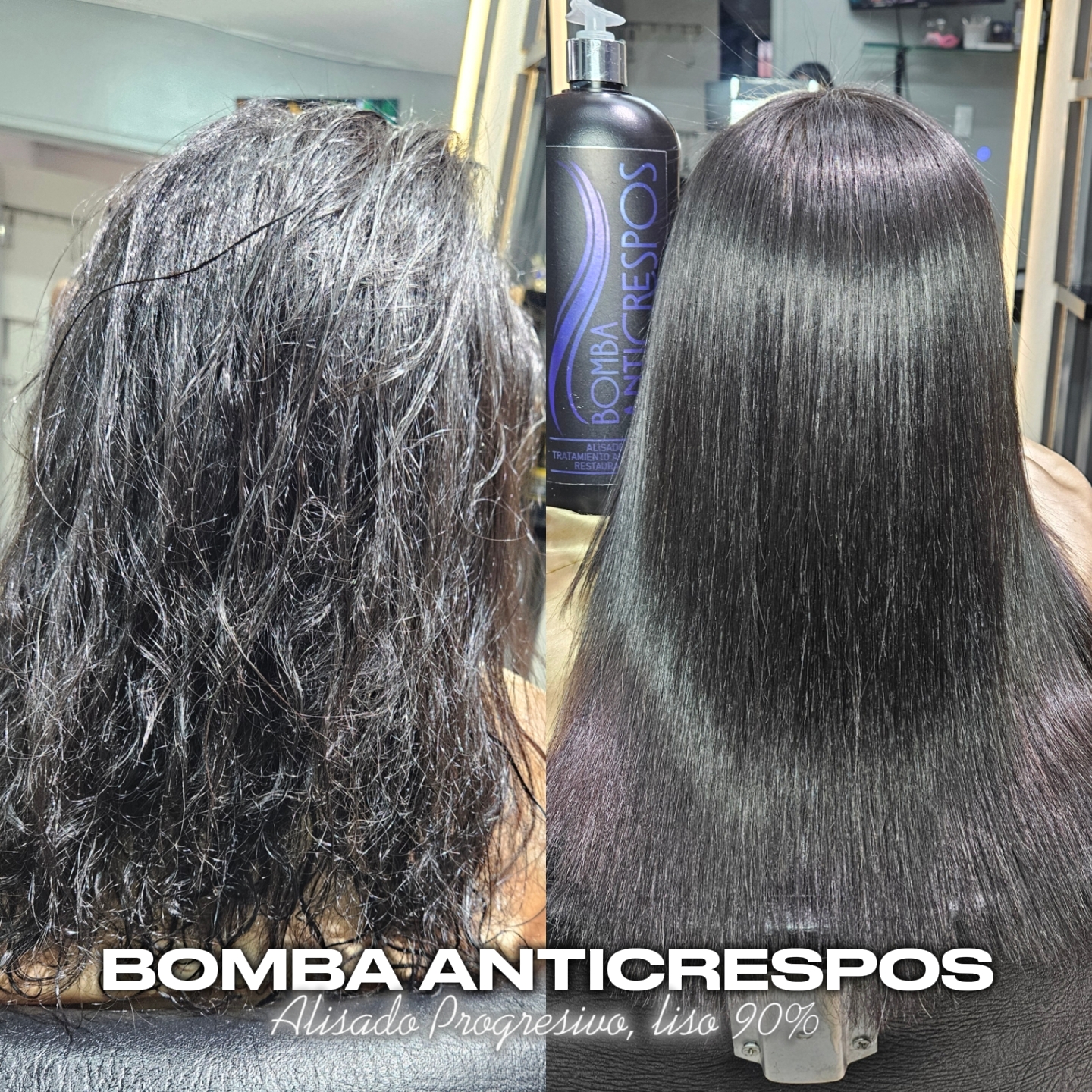 Antes y Después - Bomba Anticrespos